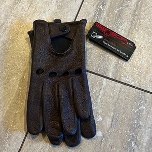 Men’s Brown Leather Gloves